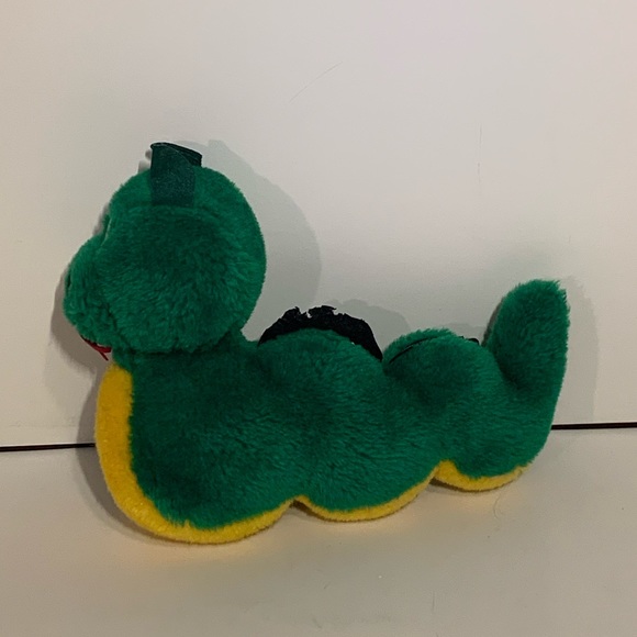 [2/$25] VINTAGE GREEN OGOPOGO LOCH NESS MONSTER SNAKE SERPENT STUFFED ANIMAL TOY - Picture 4 of 5